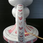 Pied de lampe vintage céramique 1950