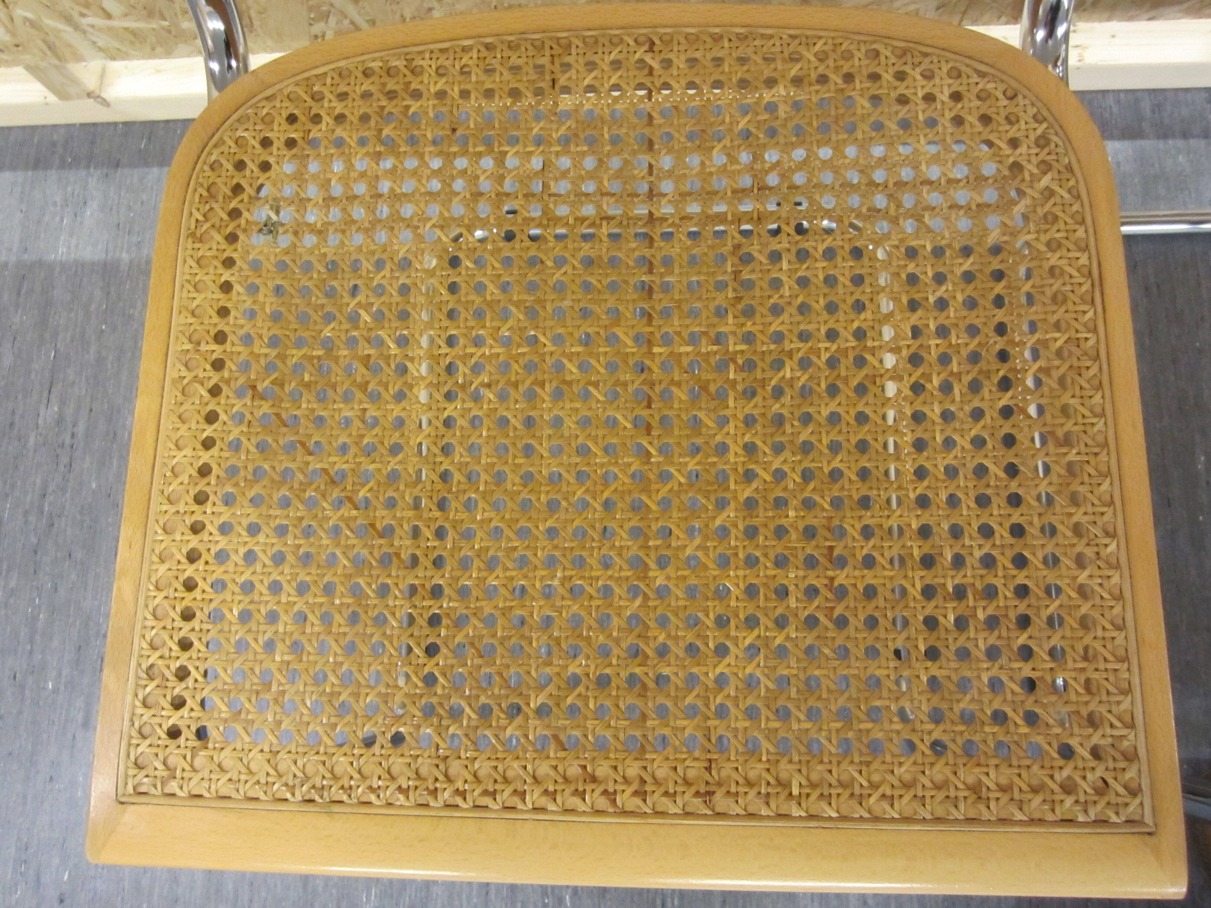 Série de 4 chaises Cesca B32 par Marcel Breuer