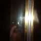 Table basse verre laiton hollywood regency  1960