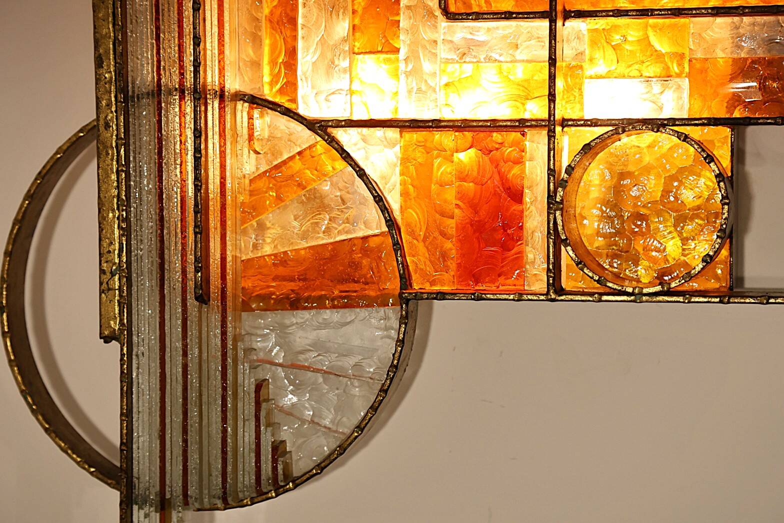 Rare Sconce by Albano Poli for Poliarte