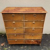 Cardboard box-making cabinet from 1950