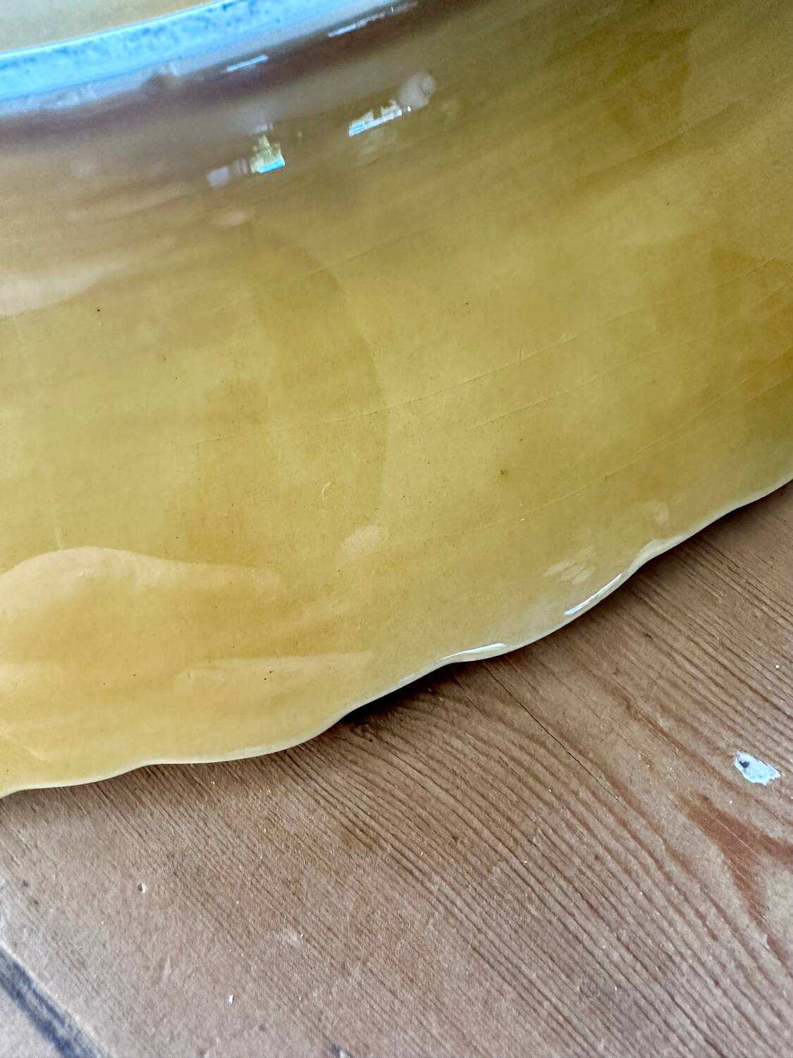 Sarreguemines slip dish