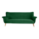 Sofa after renovation, 1960s, bottle green.