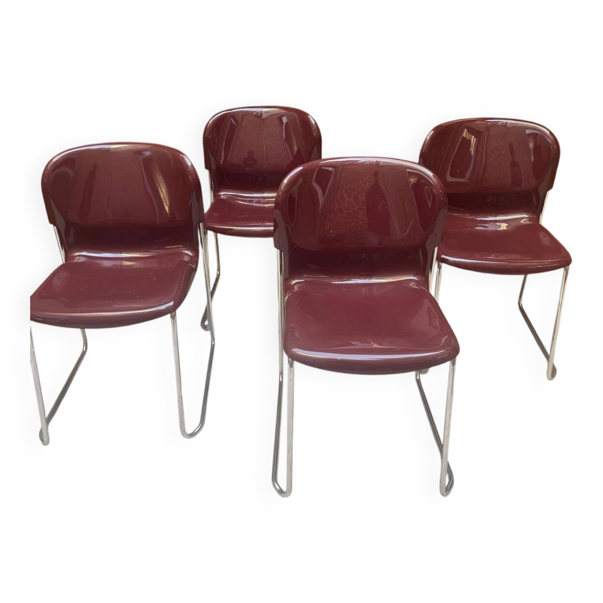 Série de 4 chaises smk 400 drabert