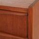 Filigree mid-century teak chest of drawers / Danish modern design / 1960s
