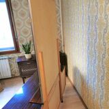 Mid-Century Wooden Dresser Sideboard with Detachable Mirror: 1970s Vintage