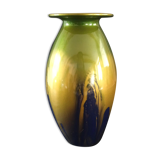 Vase en verre soufflé