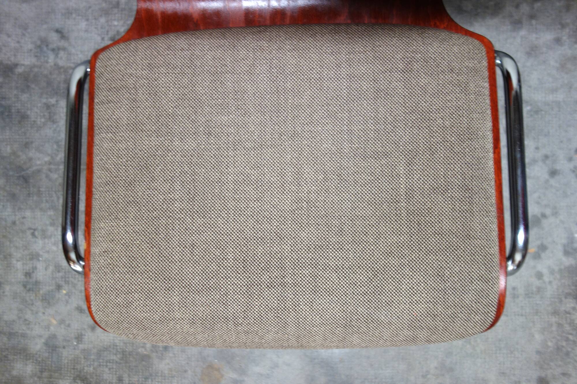 Set of 4 Hiller chairs, Germany, 1970s