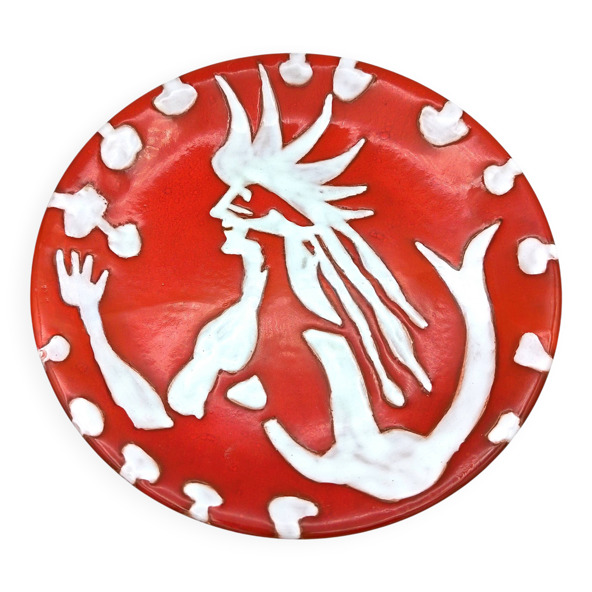 Ceramic plate by Jean Lurçat