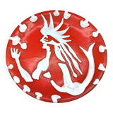 Ceramic plate by Jean Lurçat