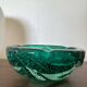 Murano bubble ashtray / pocket emptier in mint green