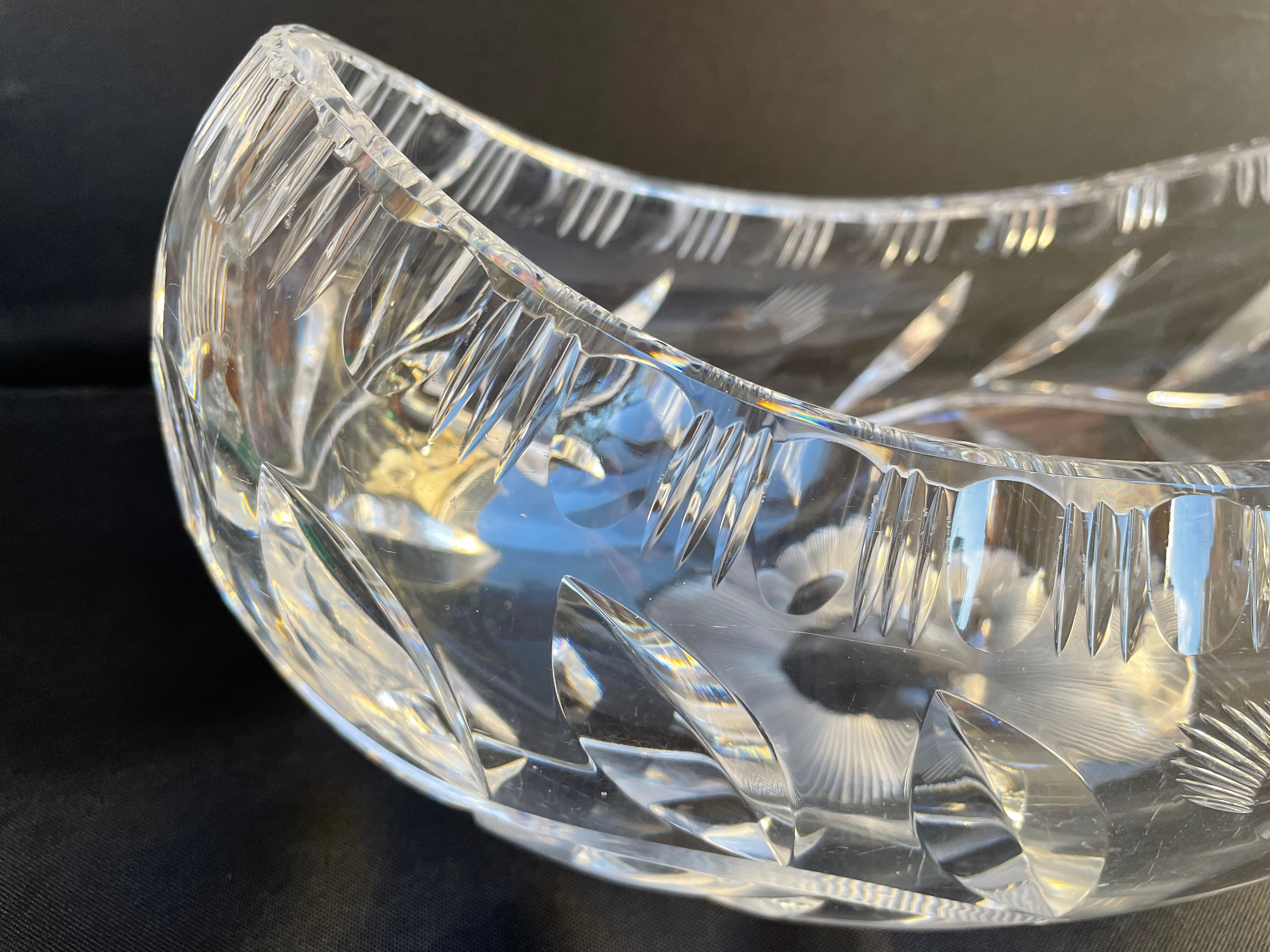 1629 Table planter - Modern mid-century - Hand-cut crystal