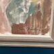 Huile sur toile originale – “Dame assise” par Sven Strömberg – Signée – Vintage et encadrée