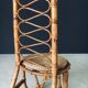 Mid-Century Bamboo High Back Chair from Rohé Noordwolde, Netherlands, 1960s
