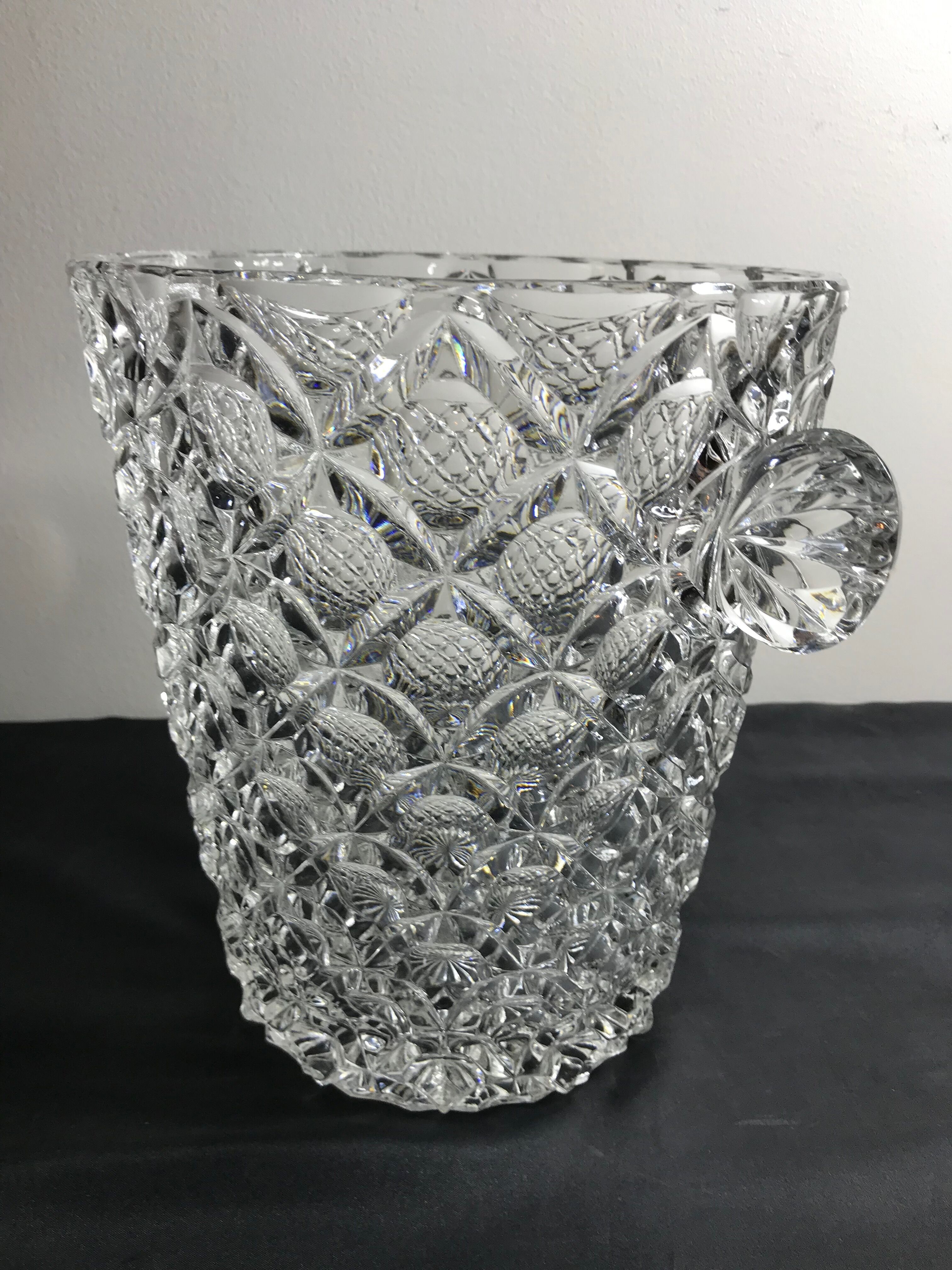 Crystal champagne bucket