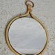 Rattan mirror in the style of Louis Sognot, France, 1950