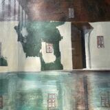Framed oil “mill” 1981