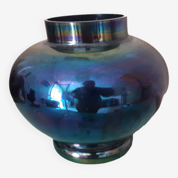 Iridescent vase