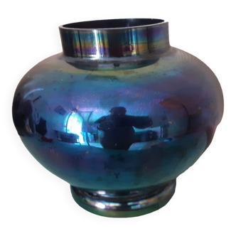 Iridescent vase