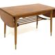 Table basse extensible en teck, Swedish Modern, Suède, 1940