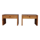 Bedside cabinets nightstands by Ate van Apeldoorn for Houtwerk Hattem