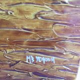 Painting on canvas by b.denoun