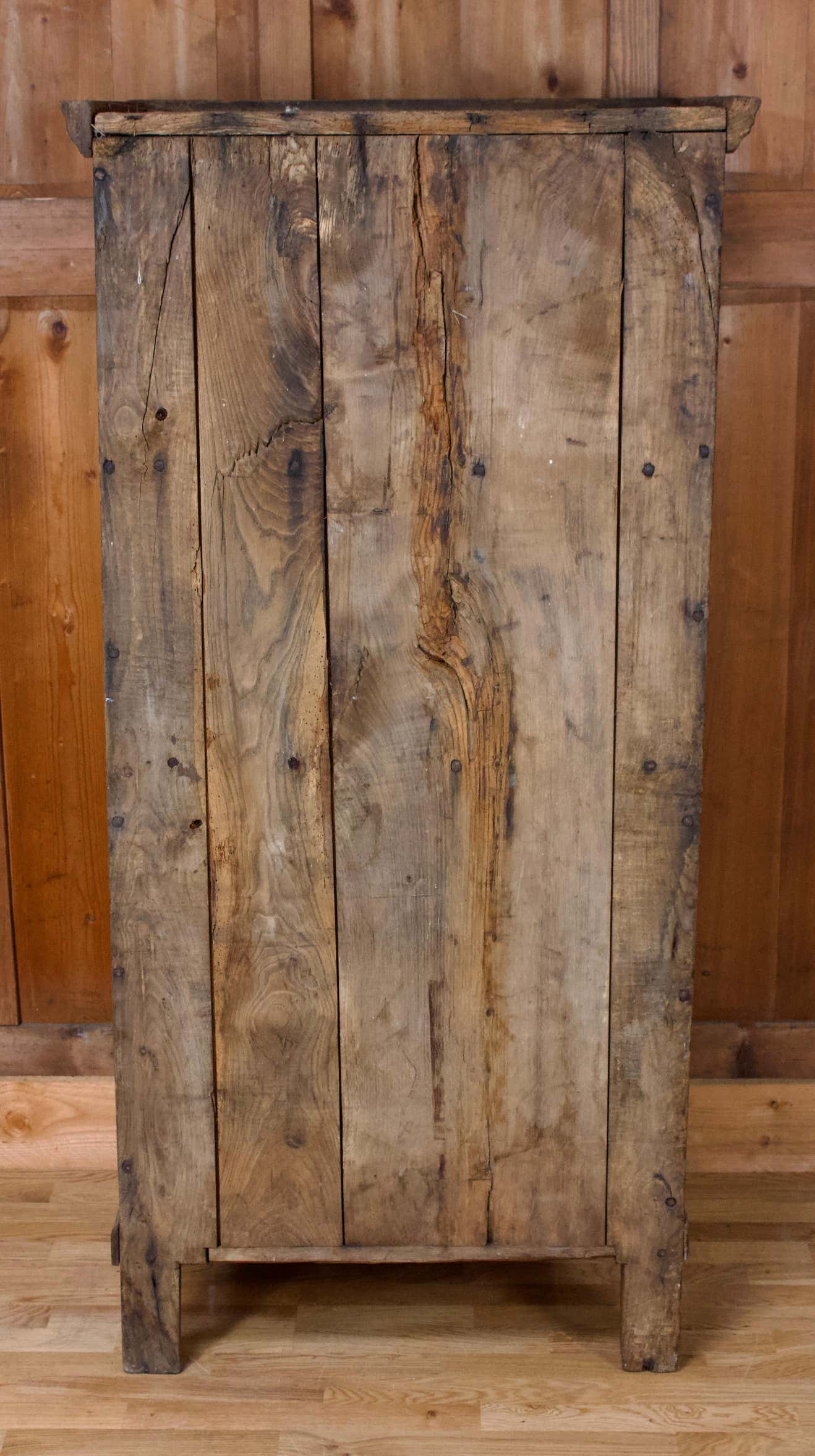 Carved wooden sideboard, 19th century