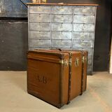 Old travel trunk