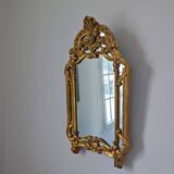 Very pretty Louis XVI style gilded wooden mirror