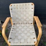 4 Alvar Aalto model 45 armchairs