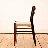 Pair of Scandinavian chairs in Rio rosewood