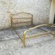 brass bed