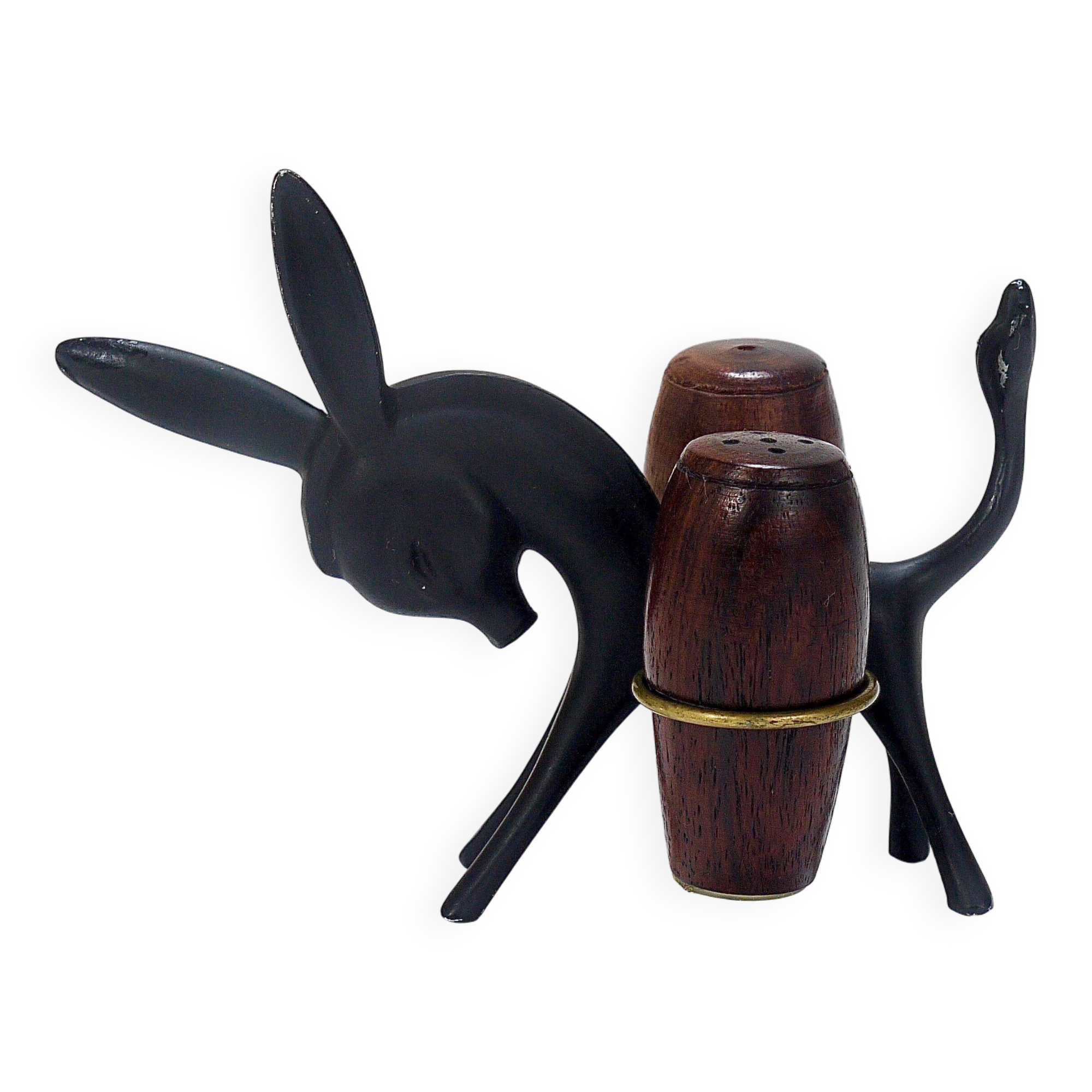 Salt and Pepper Shaker Set by Walter Bosse, Herta Baller, Austria, 1950s