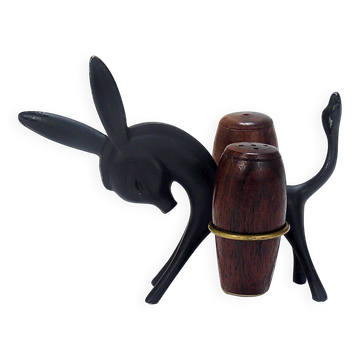 Salt and Pepper Shaker Set by Walter Bosse, Herta Baller, Austria, 1950s
