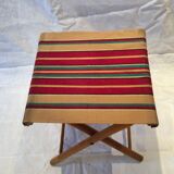 Folding vintage stool