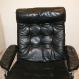 Vintage leather armchair