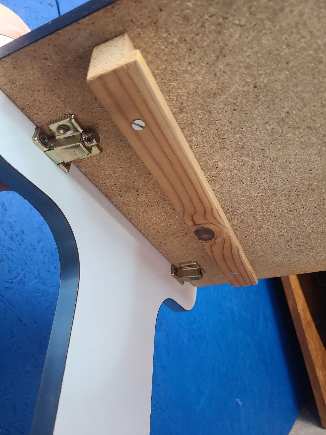 Vintage trolley on wheels