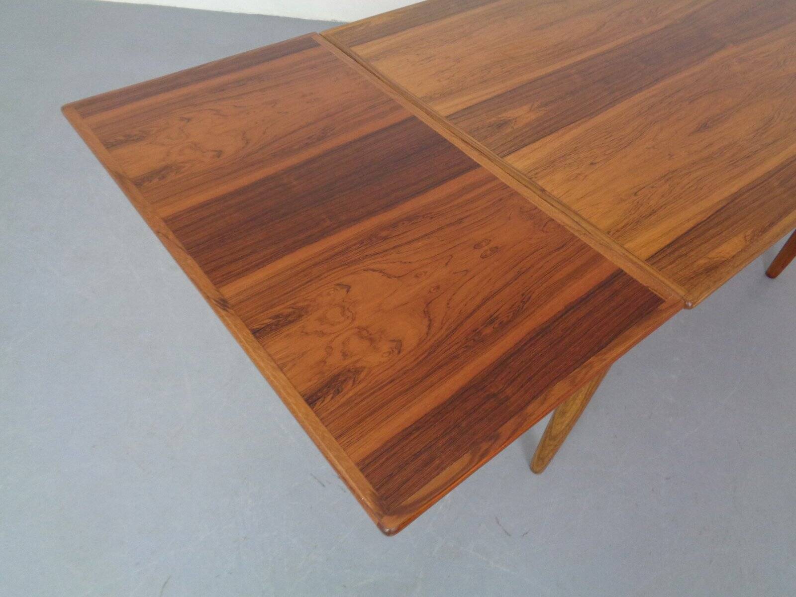 Danish Extendable Dining Table by Rosewood, 1960s