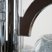 Space Age chandelier, Murano glass, 1970s, made in Italy