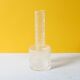 Small Vintage Clear Glass Vase / Single Flower Stylish Vase / Sweden / 2000