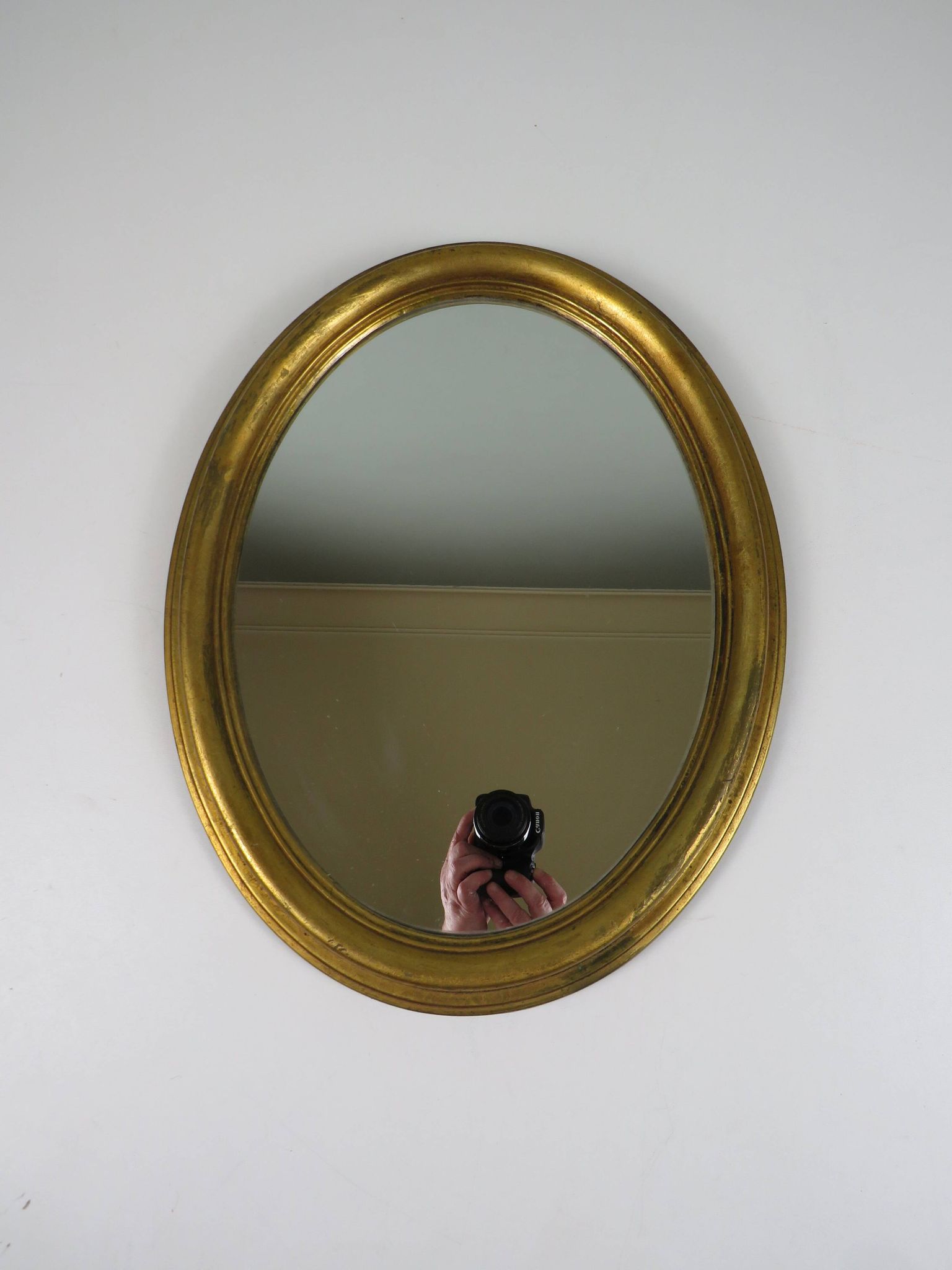 Miroir vintage doré