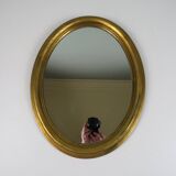 Miroir vintage doré