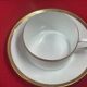 6 ch field haviland limoges porcelain coffee cups white and gold