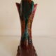Earthenware fish vase