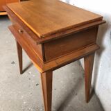 Vintage oak bedside table