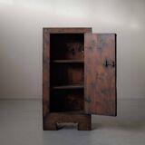 Bonnetière alpine en sapin – Piémont, XVIIIᵉ siècle, art populaire