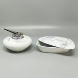 1960s Smoking Set in Ceramic by Rosenthal. Made in Germany