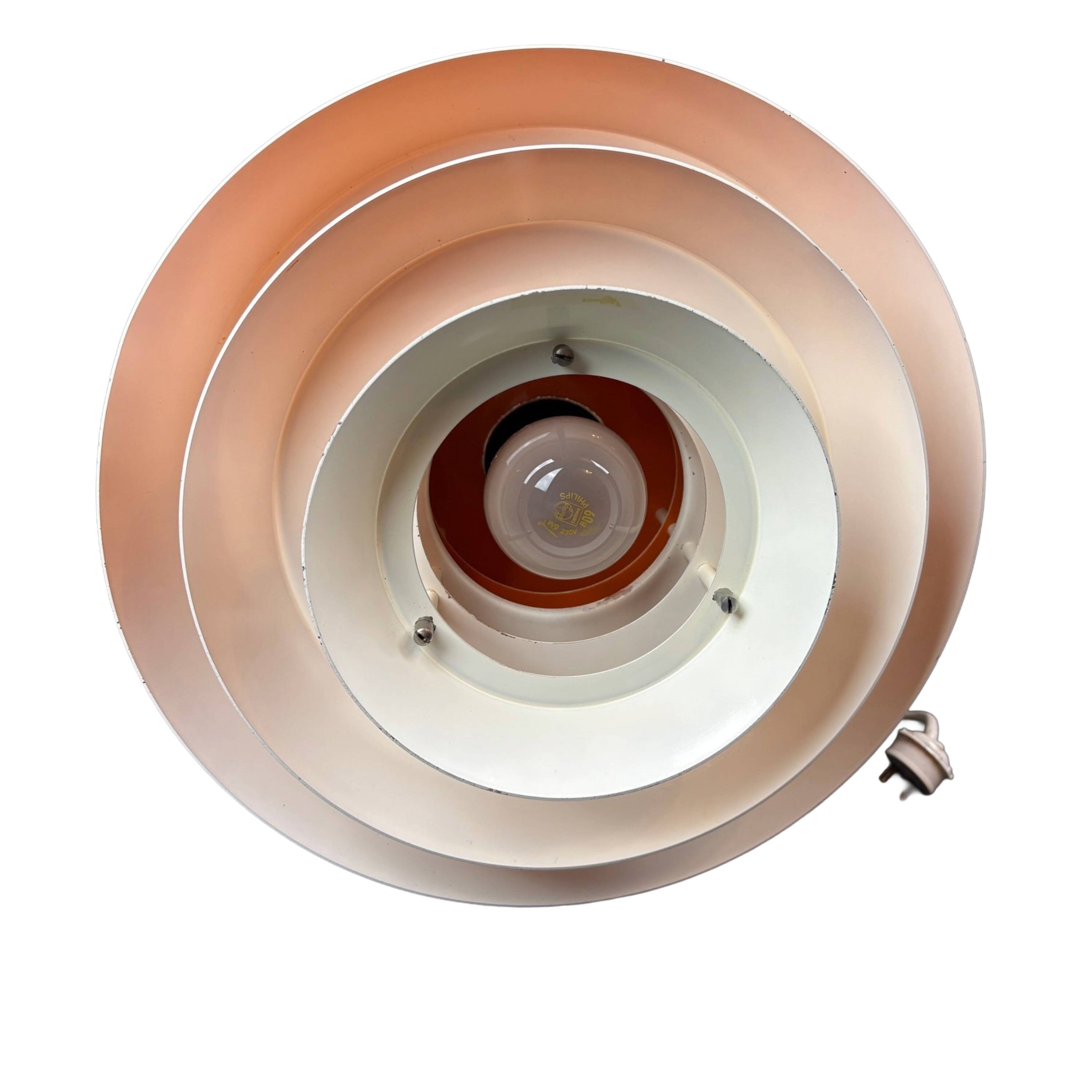 Vintage orange suspension by Carl Thore for Granhaga – Swedish design 1960