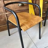 J. Hitier school desk and chair set