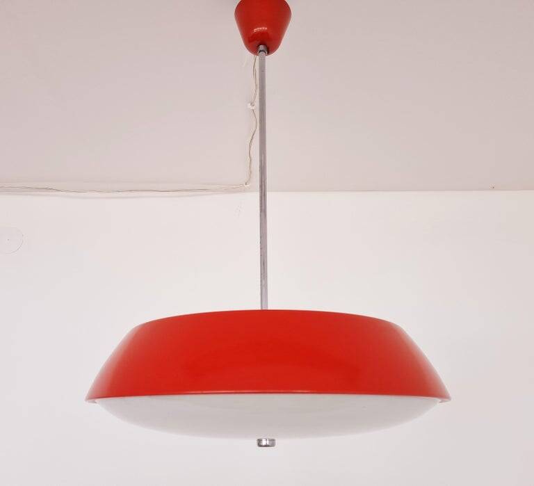 Midcentury Pendant UFO Napako designed by Josef Hurka, 1960s